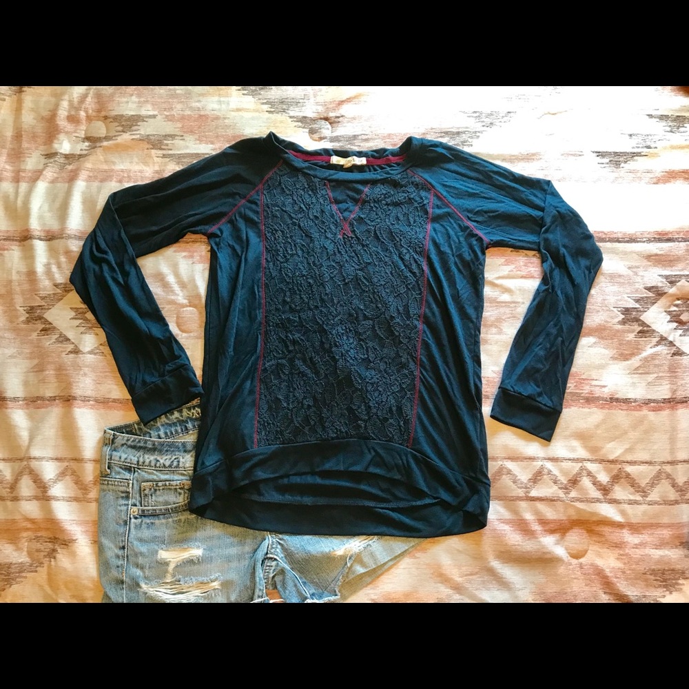 Long Sleeve Lacs Top
